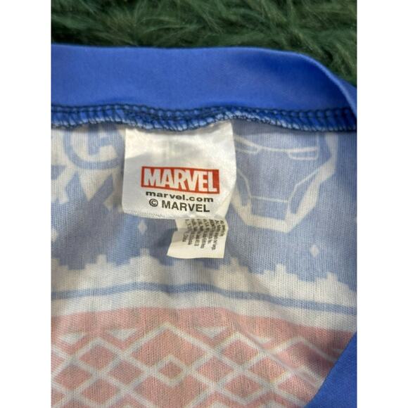 Marvels Avengers Women's Christmas Sweater Thin Long Sleeve Shirt - Picture 5 of 8